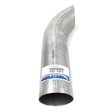 Heavy Duty Mfg Stack Pipe O.D. Aluminized, 3-401-18A 3-401-18A